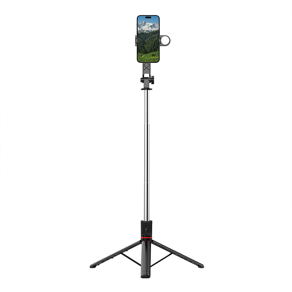 Wiwu Wi-SE015 Canlı Yayın Dolgu Işıklı Teleskopik Tripod ve Selfie Çubuğu Wiwu Wi-SE015 Canlı Yayın Dolgu Işıklı Teleskopik Tripod ve Selfie Çubuğu